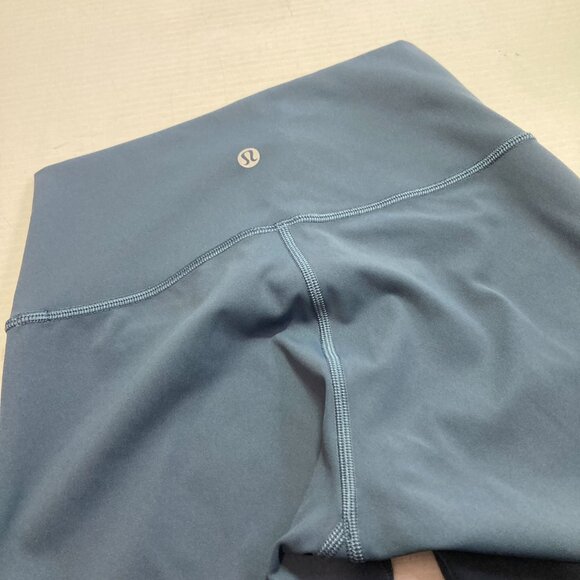 Lululemon Wunder Under High Rise 20" Crop Luxtreme Sz 4 W6ATTS Steel Blue - Picture 7 of 10